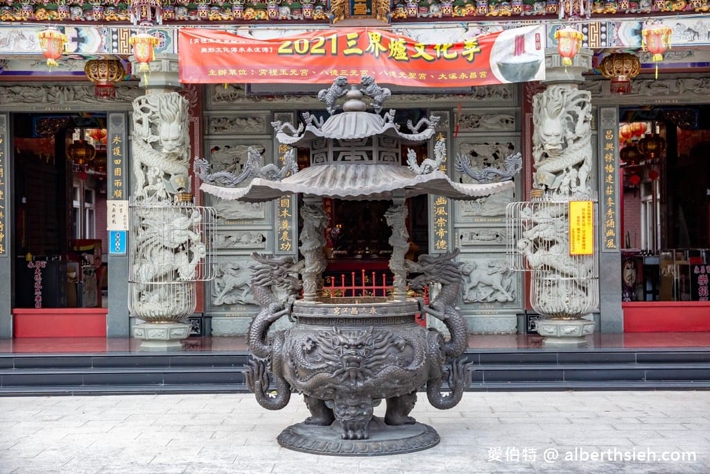 大溪南興永昌宮五穀先帝廟．桃園神農大帝廟（一溪。二樹。三穿門。四寓言。五剪刀）