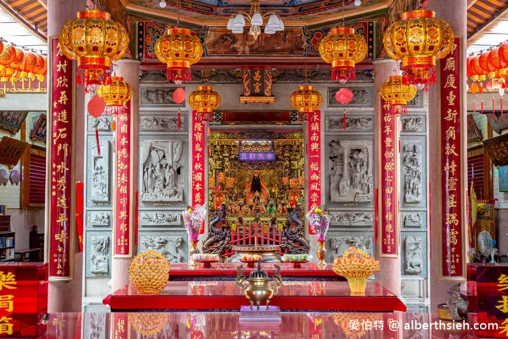 大溪南興永昌宮五穀先帝廟．桃園神農大帝廟（一溪。二樹。三穿門。四寓言。五剪刀）