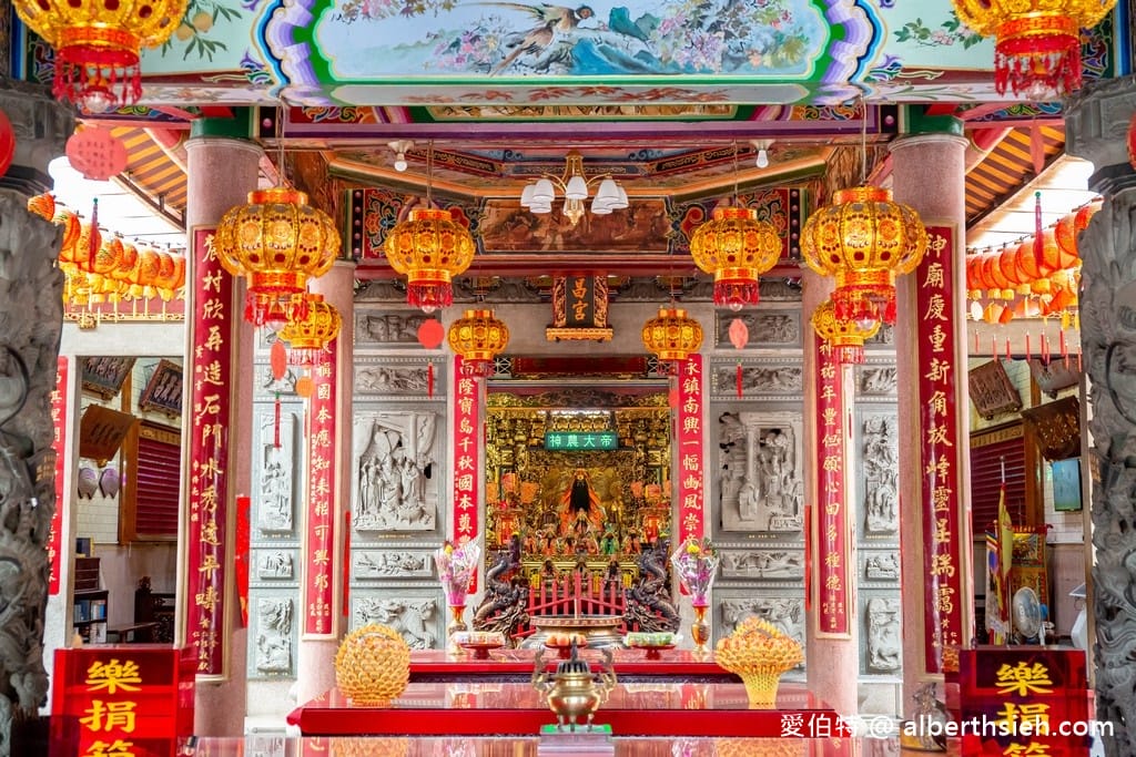 大溪南興永昌宮五穀先帝廟．桃園神農大帝廟（一溪。二樹。三穿門。四寓言。五剪刀）