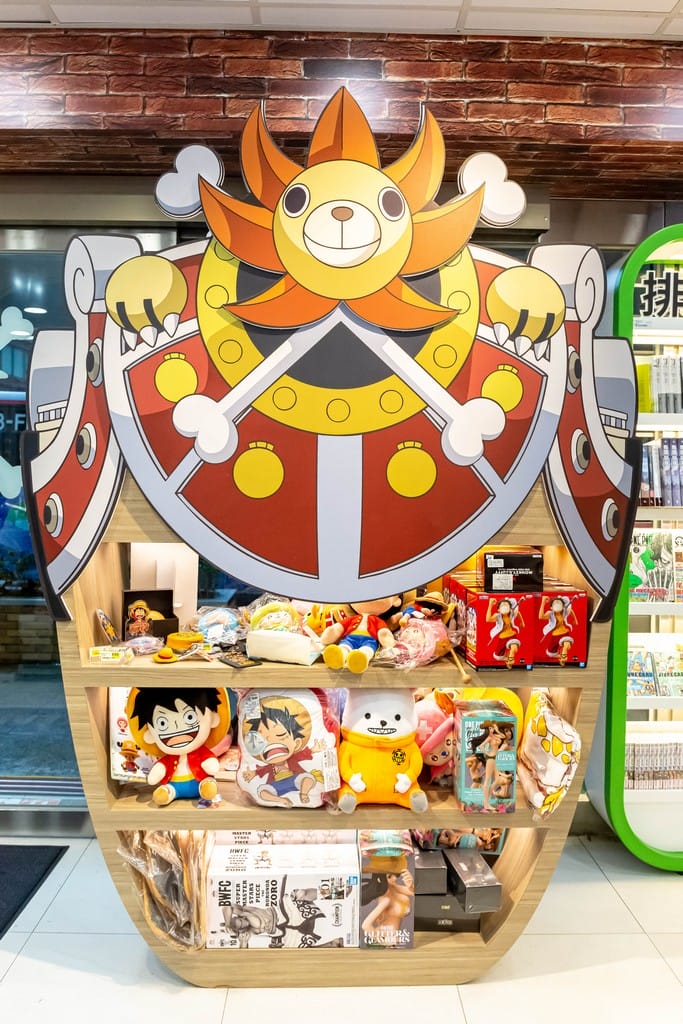 桃園特色超商．全台首間7-11航海王主題店（蘆竹航空門市千陽號草帽海賊團，聯名飲料杯）