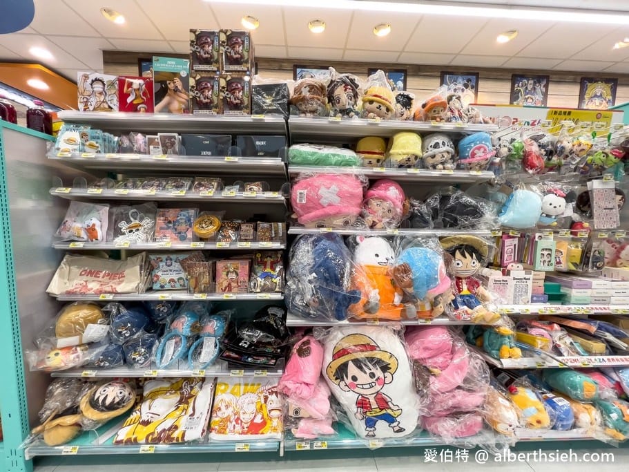 桃園特色超商．全台首間7-11航海王主題店（蘆竹航空門市千陽號草帽海賊團，聯名飲料杯）