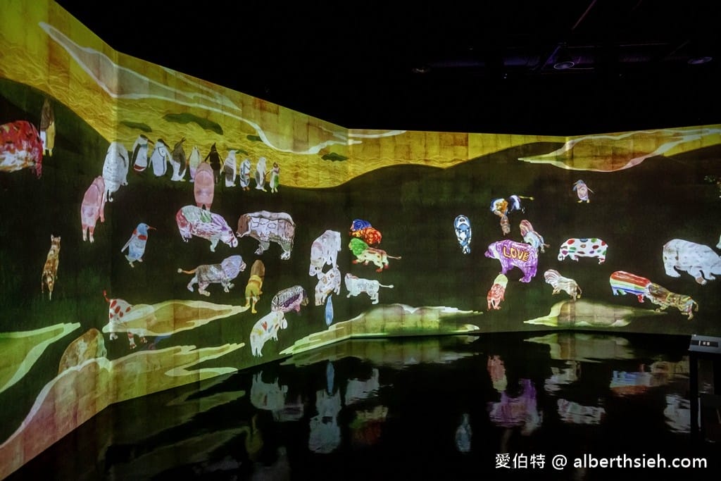 [優惠7折]高雄teamLab未來遊樂園與花共生的動物們（比現場票價便宜120元，展出時間地點）