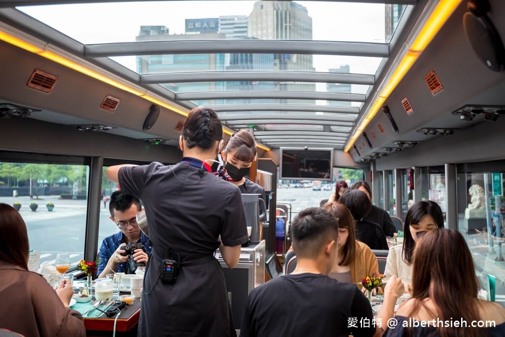 2022台北雙層餐車X寒舍艾美（如何預約？粵式米其林晚餐下午茶實際用餐以及搭乘心得）