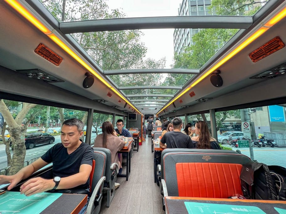 2022台北雙層餐車X寒舍艾美（如何預約？粵式米其林晚餐下午茶實際用餐以及搭乘心得）