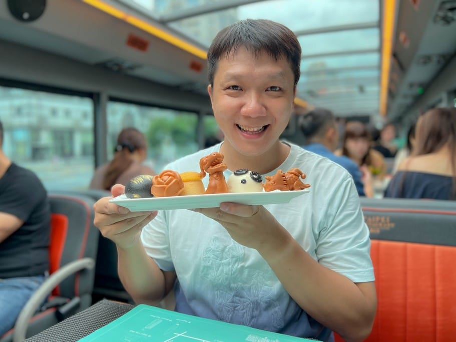 2022台北雙層餐車X寒舍艾美（如何預約？粵式米其林晚餐下午茶實際用餐以及搭乘心得）