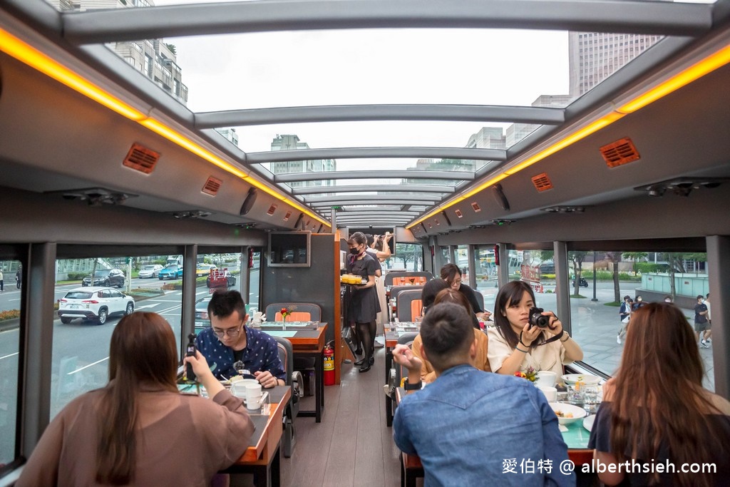 2022台北雙層餐車X寒舍艾美（如何預約？粵式米其林晚餐下午茶實際用餐以及搭乘心得） @愛伯特