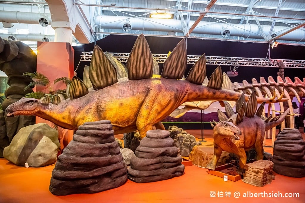 2022台中暑假展覽．侏羅紀x恐龍3.0（超逼真暴龍、腕龍、雙脊龍、翼龍、迅猛龍等你來互動7/8~9/11）