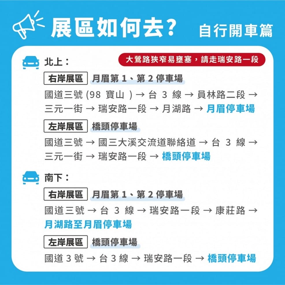 2022桃園地景藝術節在哪裡？（大溪河濱公園、中庄調整池、大嵙崁親水園區、月眉人工溼地、山豬湖生態親水公園，如何前往/接駁車/展覽時間）