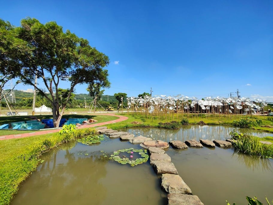 2022桃園地景藝術節在哪裡？（大溪河濱公園、中庄調整池、大嵙崁親水園區、月眉人工溼地、山豬湖生態親水公園，如何前往/接駁車/展覽時間）