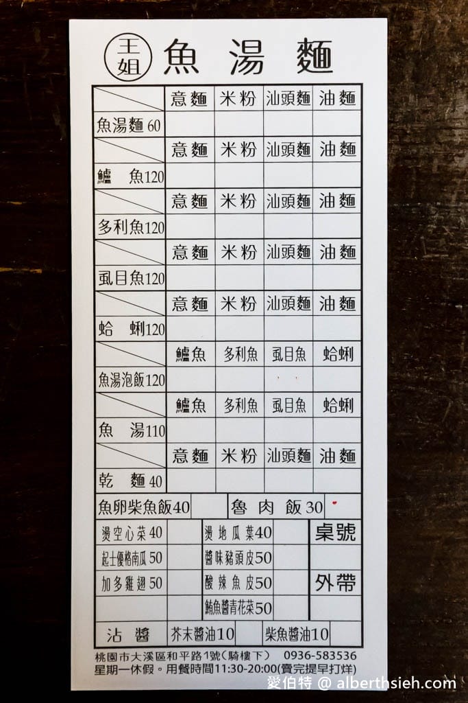 王姐魚湯麵．桃園大溪美食（隱藏於天橋底下的在地私房美食，湯頭清爽魚肉厚實鮮美）