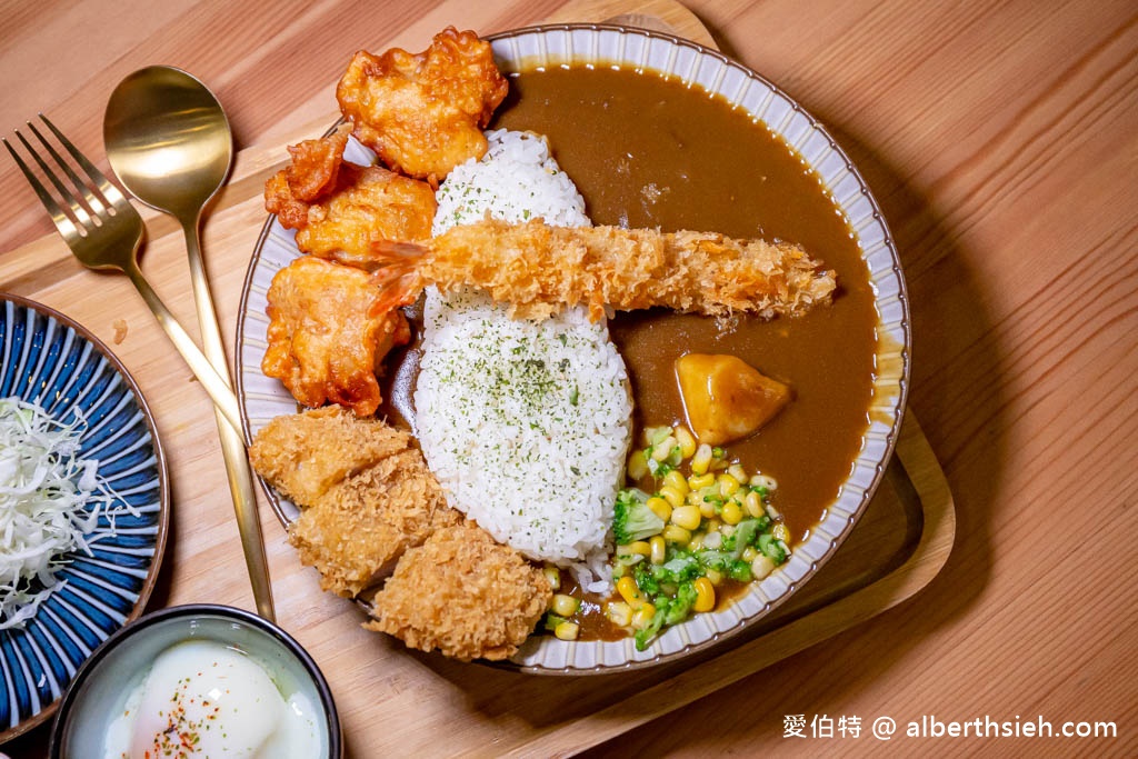 肉咖先生咖哩揚物．桃園平鎮美食（咖喱香濃美味，炸物唐揚雞豬排更是夠厚夠嫩夠有汁） @愛伯特