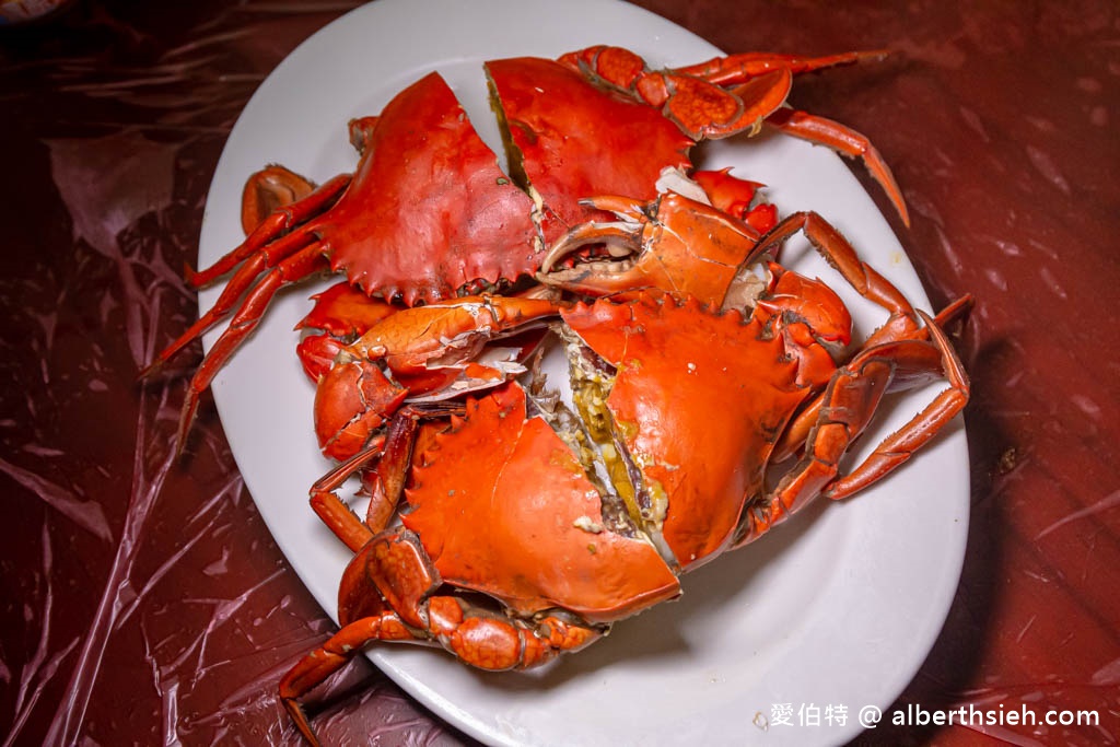 土城海產店．台南安南美食（在地人吃海鮮就要來這裡，紅蟳處女蟳必吃，鮮甜飽滿蟹黃蟹膏超好吃） @愛伯特