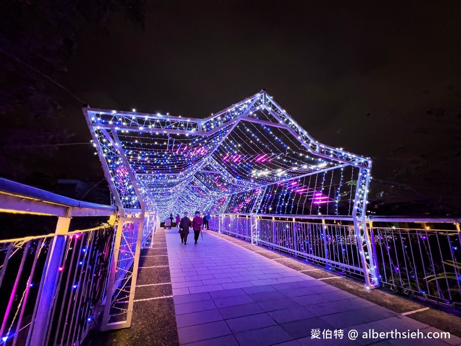 2022桃園燈會光之桃花源（位於中壢老街溪河岸/光明公園/平鎮新勢公園） @愛伯特