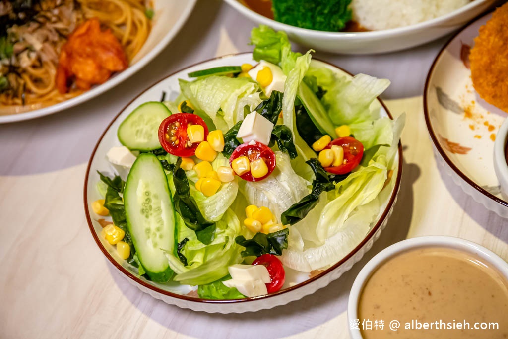 本物洋食埔心店．桃園楊梅美食（CP值超高平價美食100元起，咖哩義大利麵都好吃，埔心火車站前） @愛伯特