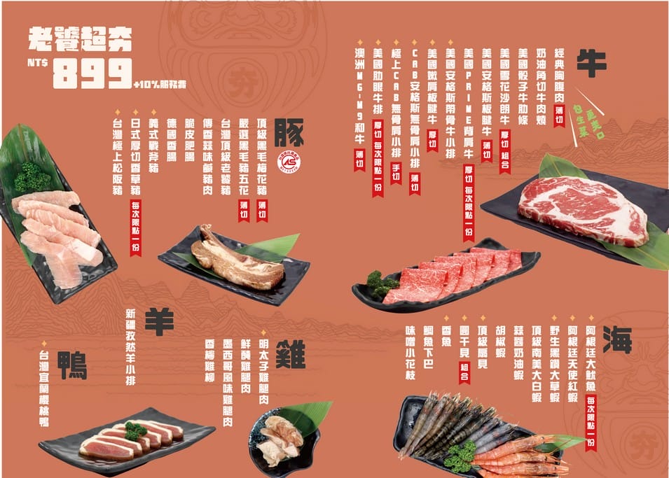 中壢大時鐘美食．超夯川麻辣鍋火鍋吃到飽（超彭湃自助吧搭配鮮甜的肉品海鮮讓你無限狂吃）