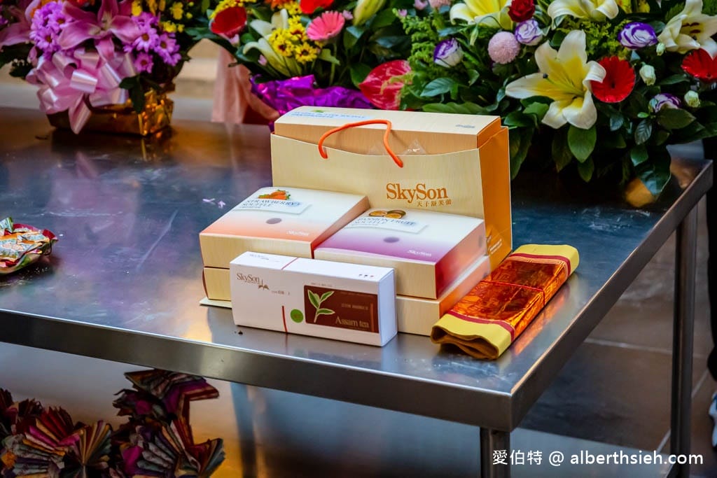 埔里伴手禮推薦．天子舒芙蕾SkySon（每日新鮮現做獨創四種吃法，加熱後直接化在口中，號稱舒芙蕾界的LV）