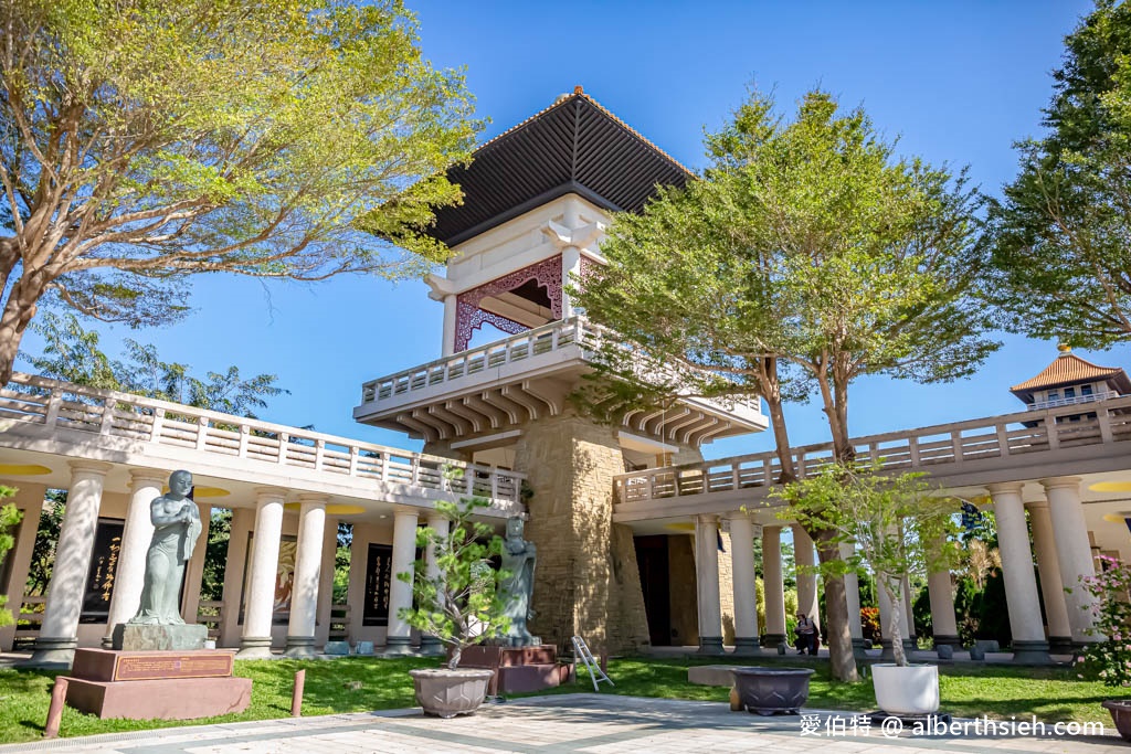 佛光山佛陀紀念館．高雄大樹景點（全台最大佛教道場，擁有全世界最大最高的青銅坐佛） @愛伯特