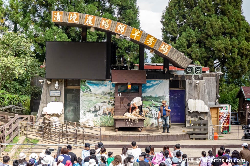 清境農場．南投仁愛景點（山景秀麗以及必看的綿羊秀和馬術秀）