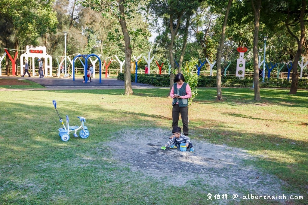 桃園中壢景點．龍岡森林公園（兒童遊樂區、大草原、樹木、乾淨的空氣，適合全家出遊的好去處）