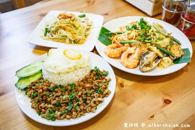 阿含thai．龍岡忠貞市場美食（文青風格的泰式料理，酸辣海鮮炒MAMA麵好好吃）