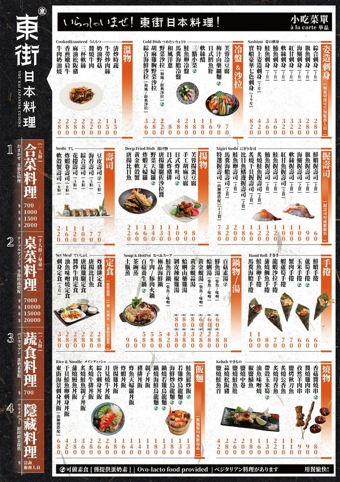 東街日本料理林口店.桃園龜山美食(超有氣勢的日料無菜單料理,適合聚餐/尾牙/春酒) - 第2張圖 東街日本料理林口店.桃園龜山美食(超有氣勢的日料無菜單料理,適合聚餐/尾牙/春酒)