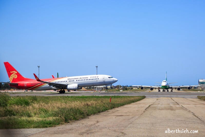 桃園機場飛機起降要去哪裡看？大園桃園機場戰備聯絡道