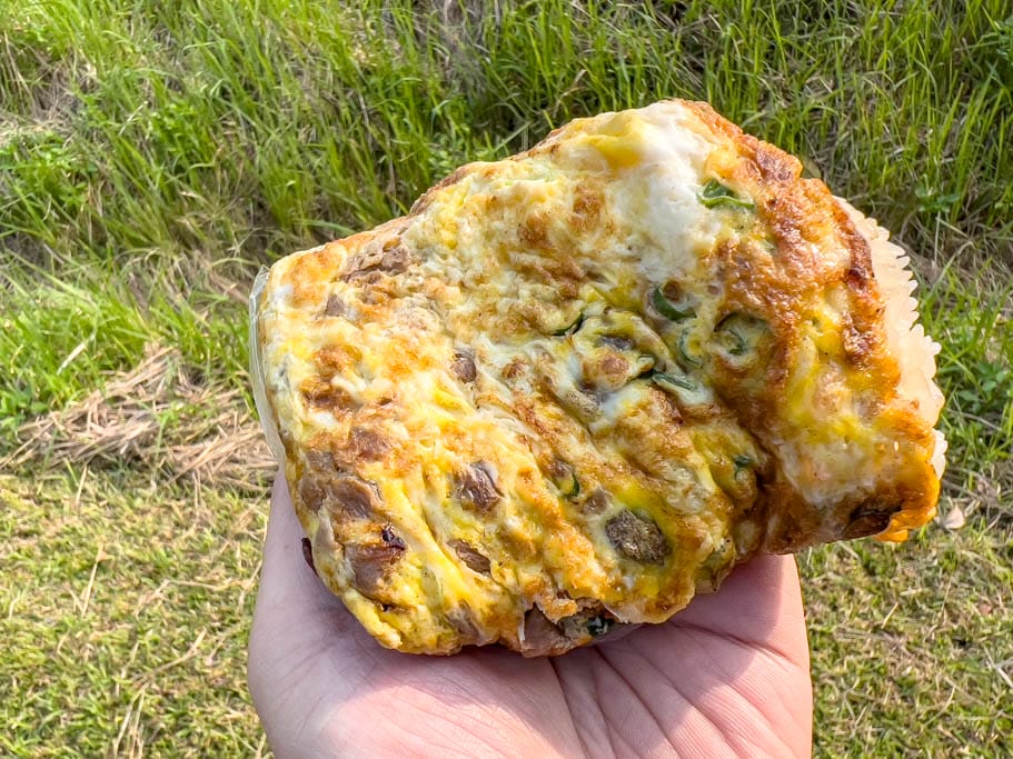 桃園龜山后街美食．龜山無名蛋包飯（多層次口感好吃美味的早餐）