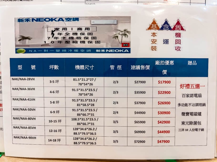 2023桃園平鎮特賣會.FY家電聯合特賣(冷暖氣/冰箱/電視/空氣清凈機/水波爐挑戰市場最低價) - 第21張圖 2023桃園平鎮特賣會.FY家電聯合特賣(冷暖氣/冰箱/電視/空氣清凈機/水波爐挑戰市場最低價)