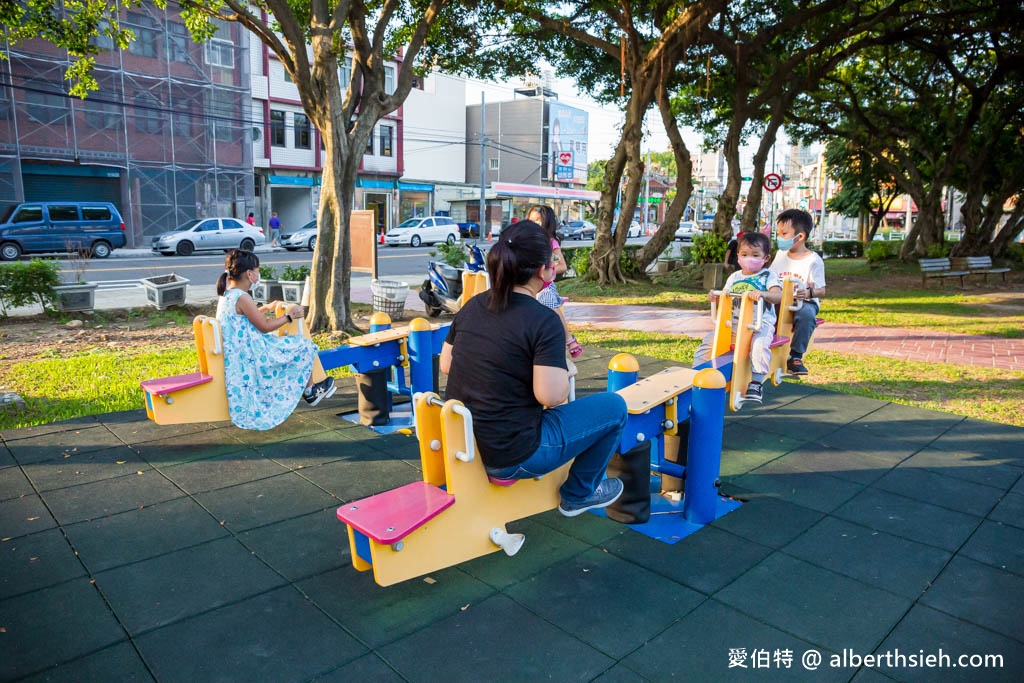 內壢文化公園．桃園親子景點（首座兒童體驗駕駛訓練公園，彩虹跑道，共融式遊戲場） @愛伯特