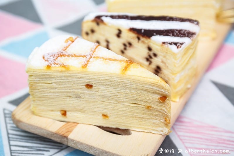 倪菓幽靈手作千層蛋糕．台中后里美食（口感多層次奶油滑順香甜不膩口）