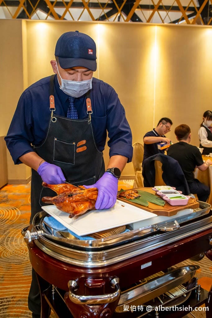 晶粵軒烤鴨餐廳．桃園藝文特區美食（櫻桃鴨現場片鴨秀，烤鴨全餐3吃必點，晶宴會館新品牌）