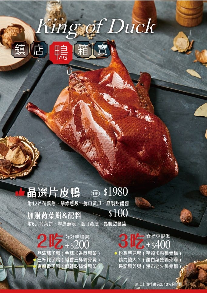 晶粵軒烤鴨餐廳．桃園藝文特區美食（櫻桃鴨現場片鴨秀，烤鴨全餐3吃必點，晶宴會館新品牌）