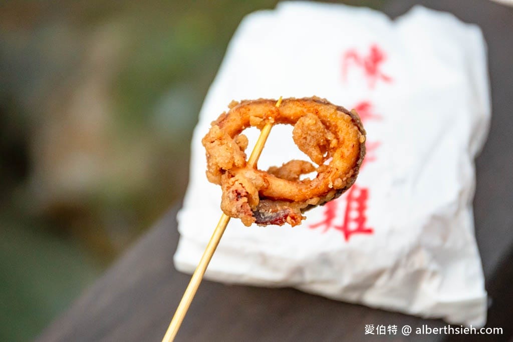 陳季炸雞．台北北投美食（網友譽為在地最強炸雞，雞排60元，雞翅5隻110元）