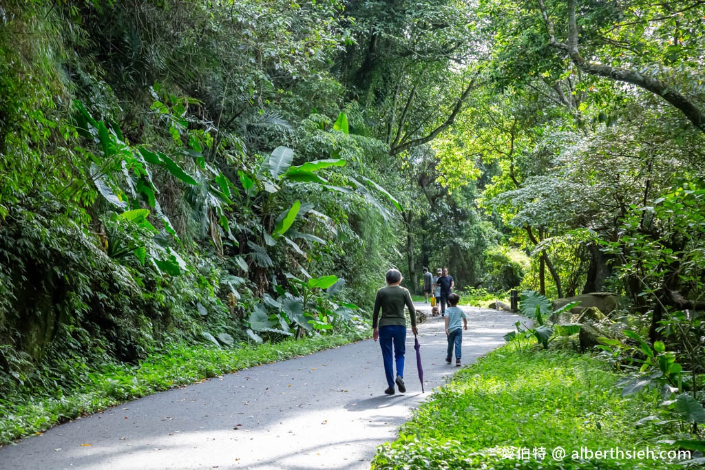 大溪百吉林蔭步道．桃園親子推薦景點（綠蔭環繞平緩好走的健行步道，入口交通？走多久？） @愛伯特