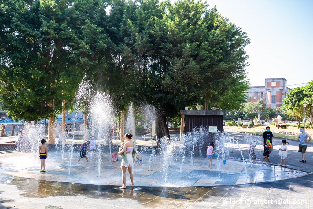 中山親水公園．桃園楊梅景點（暑假限定免費玩水景點） @愛伯特