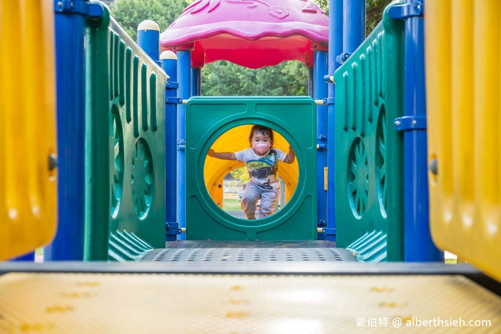 內壢文化公園．桃園親子景點（首座兒童體驗駕駛訓練公園，彩虹跑道，共融式遊戲場）