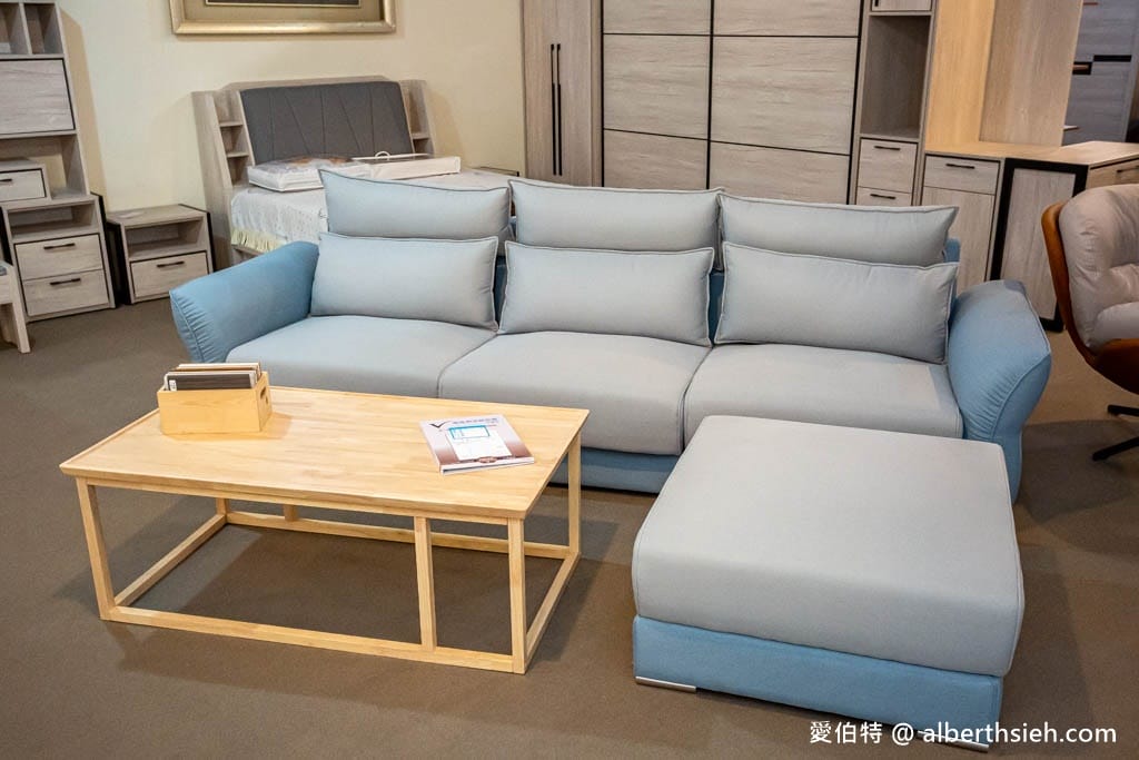 兆豐家具．桃園平鎮家具行推薦（在地20年，涼感貓抓布沙發舒適好坐又好清潔，還可客製化製作）