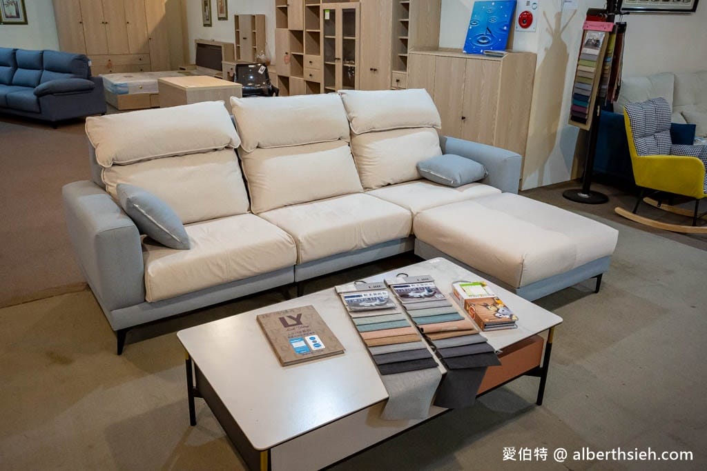 兆豐家具．桃園平鎮家具行推薦（在地20年，涼感貓抓布沙發舒適好坐又好清潔，還可客製化製作）