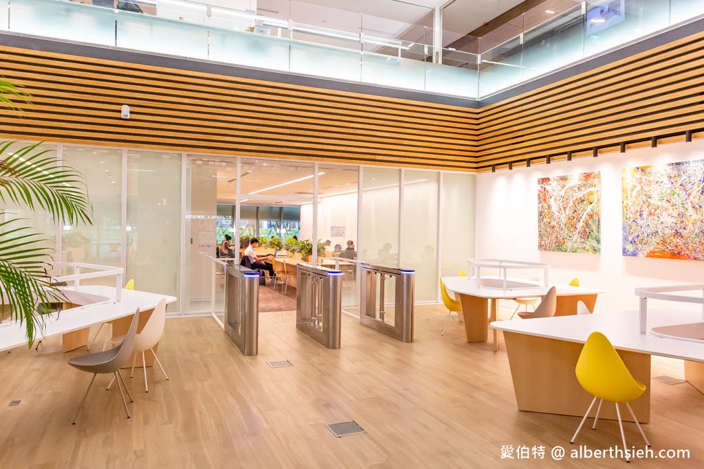 桃園市立圖書館總館|全台最美綠建築圖書館,漫畫看到飽 @愛伯特