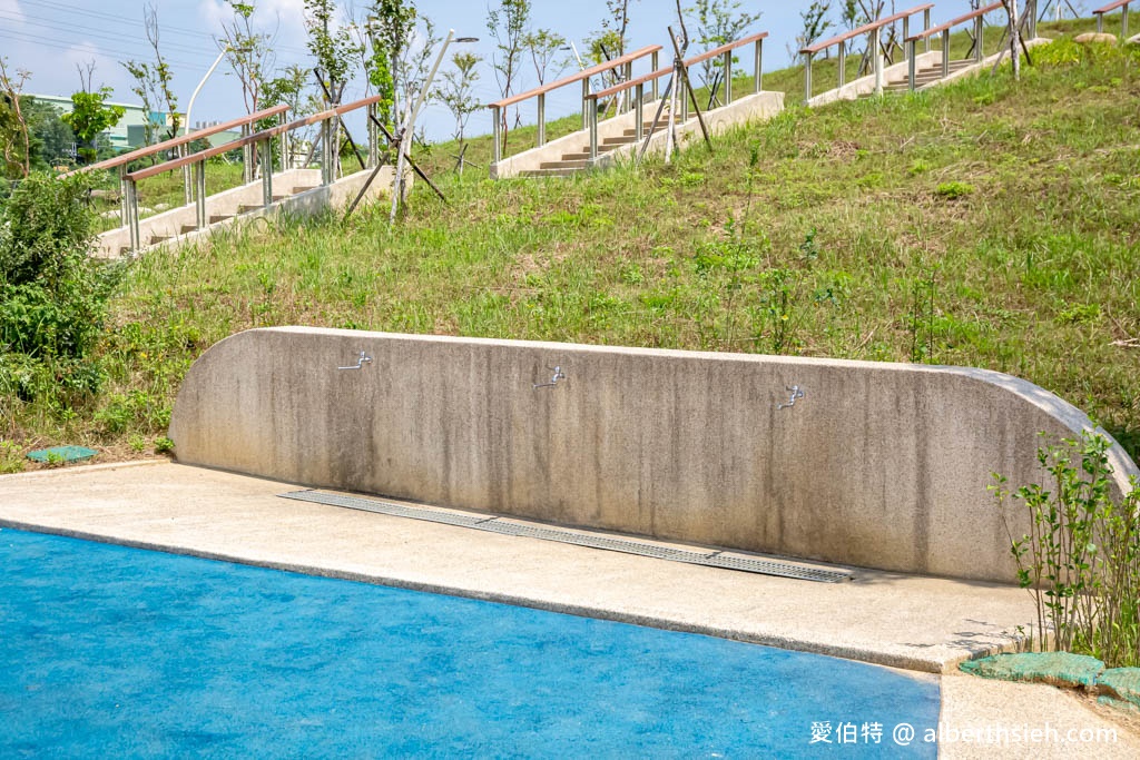 大溪大嵙崁親水園區．桃園免費親子景點（天空之域遊樂場/天空之域風箏草原景觀土丘） @愛伯特