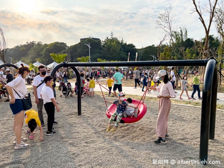 大溪大嵙崁親水園區．桃園免費親子景點（天空之域遊樂場/天空之域風箏草原景觀土丘）