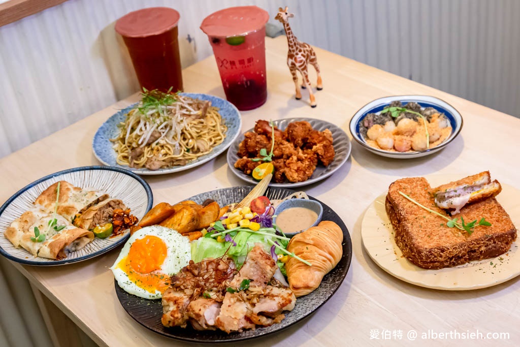 桃司廚桃園中山店．桃園早午餐推薦（在地超人氣特色鐵板燒早午餐，雪花炒麵，打拋豬蛋餅都很推！） @愛伯特