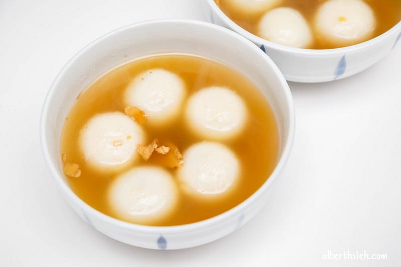 Aries食譜：懶人黑糖薑汁湯圓