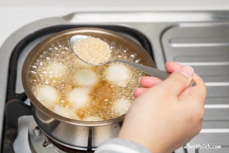 Aries食譜：懶人黑糖薑汁湯圓