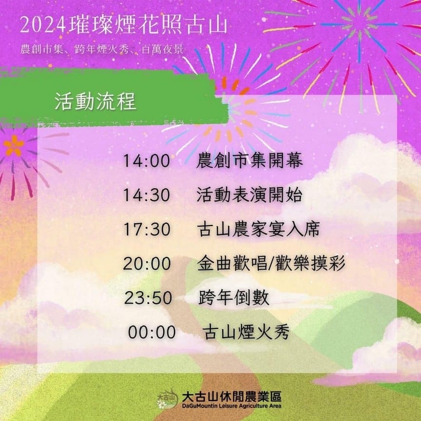 2024桃園跨年懶人包(要去哪看煙火?明星卡司?哪裡有活動?) - 第24張圖 2024桃園跨年懶人包(要去哪看煙火?明星卡司?哪裡有活動?)