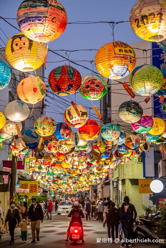 台南景點推薦．普濟殿燈會2024（洗版IG的1800盞彩繪燈籠海高高掛，等你來美拍）