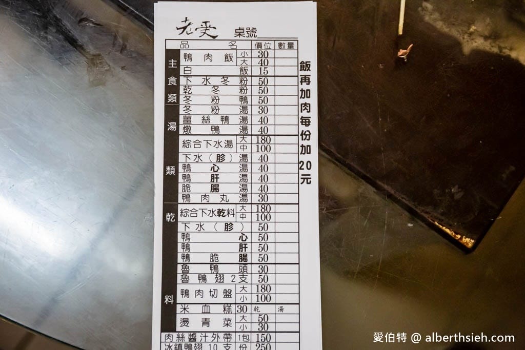 北港老受鴨肉飯｜飄香70年在地人也愛吃的回鄉飯，價錢菜單