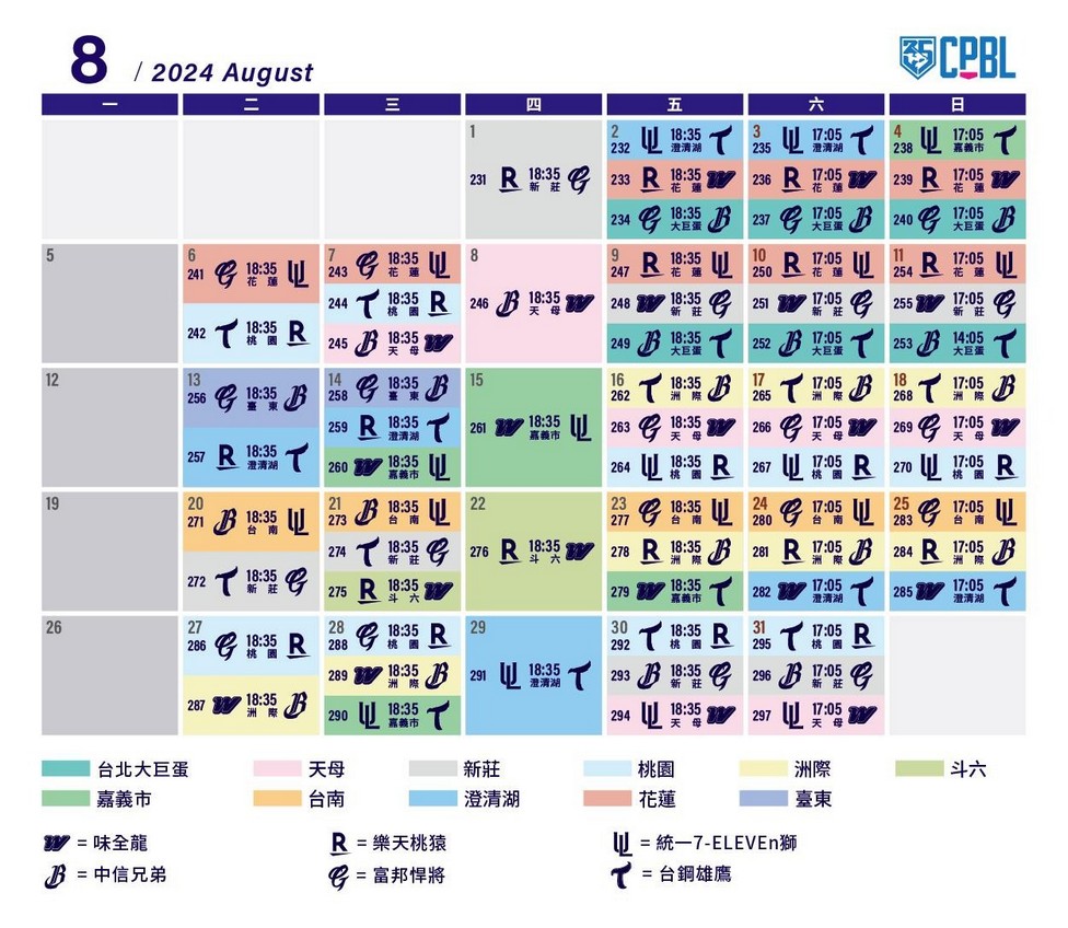 2024中華職棒棒球直播免費哪裡看？（CPBLTV/Twitch/DAZN/Line/中信兄弟/樂天桃猿/味全龍/統一7-ELEVEN獅/富邦悍將/台鋼雄鷹） @愛伯特