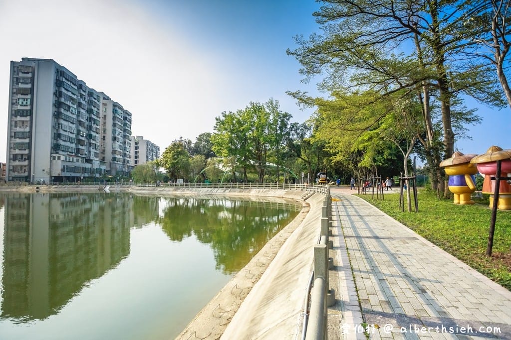 社子陂塘生態公園．桃園平鎮景點（適合親子休閒的埤塘公園，3,4月可以賞流蘇）