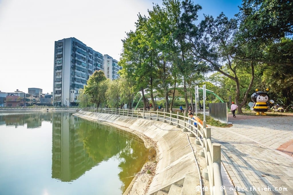 社子陂塘生態公園．桃園平鎮景點（適合親子休閒的埤塘公園，3,4月可以賞流蘇）